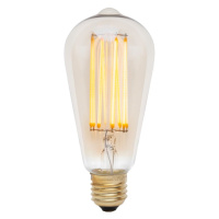 Teplá LED filamentová stmievateľná žiarovka E27, 3 W Squirrel Cage – tala