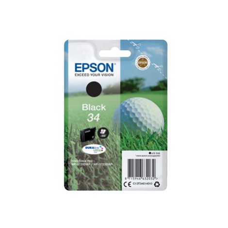 Epson T34614010, T346140 čierna (black) originálna cartridge