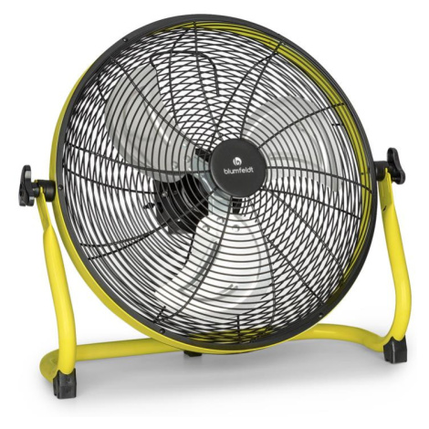 Blumfeldt Wintergarden, stojanový ventilátor, 16", akumulátor, 43 W, USB, 45 dB, žltý