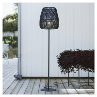 PR Home terasová lampa Agnar Saigon, sivá, výška 154 cm