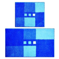 LineaDue MERKUR Set 2 ks (40 × 50 cm bez výrezu + 50 × 80 cm) SET, modrá