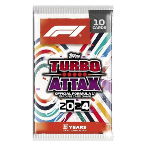 Formula 1 karty Topps Turbo Attax 2024 Booster Pack