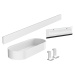 Hansgrohe WallStoris, sada do sprchy, biela matná, HAN-27967700