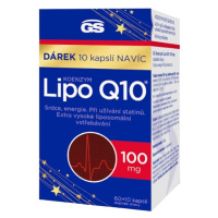 GS Koenzym Lipo Q10 100 mg, 60 + 10 kapsúl