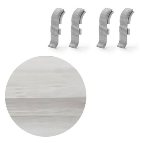 Spojka k soklu Naturel Macquarie , PVC dĺžka 0,5 cm, výška hrany 56 mm, NATNGTFH2