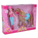 Bábika s koňom, 21 cm