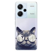 Odolné silikónové puzdro iSaprio - Crazy Cat 01 - Xiaomi Redmi Note 13 Pro+ 5G