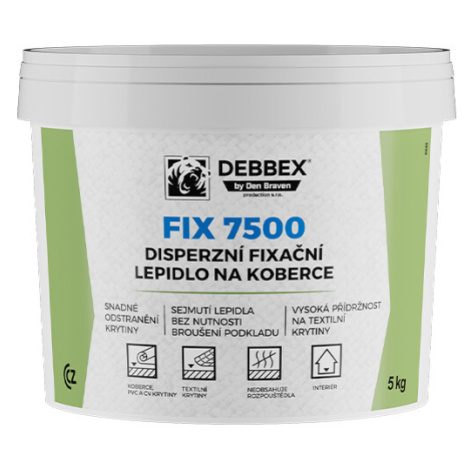 Disperzní fixační lepidlo na koberce FIX 7500 - 10 kg Den Braven