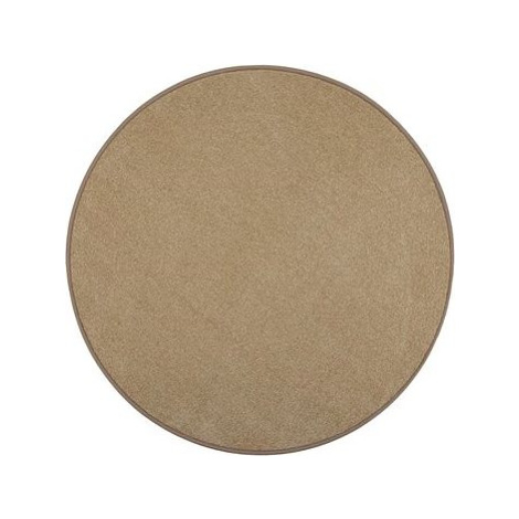 Vopi Kusový koberec Eton béžový 70 kruh