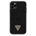 Guess Rhinestones Triangle Metal Logo Kryt pre iPhone 11 Pro Black