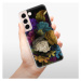 Odolné silikónové puzdro iSaprio - Dark Flowers - Samsung Galaxy S22 5G