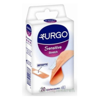 URGO Sensitive Stretch náplasť na citlivú pokožku, 3 veľkosti, 20ks