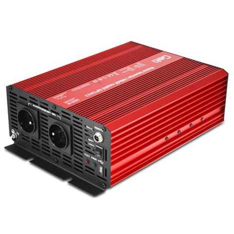 Menič napätia GETI GPI 2012 12V/230V 2000W USB