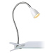 Upínacia LED lampa Tulip, biela