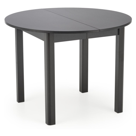 Jídelní rozkládací stůl RINGO 102/142 cm černý Halmar
