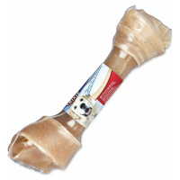 Pochúťka Trixie byvolia koža, kosť s uzlami 65gx16cm