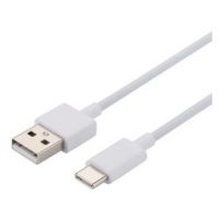 Kábel Xiaomi, USB-A na USB-C, 1m, biely (Bulk)