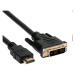 Kabel C-TECH HDMI-DVI, M/M, 1,8m