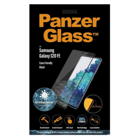 PanzerGlass Edge-to-Edge AntiBacterial Samsung Galaxy S20 FE čierne