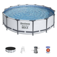 Bazén Bestway® Steel Pro MAX, 56950, filter, pumpa, rebrík, plachta, 4,27x1,07 m