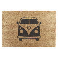 Rohožka z kokosového vlákna 40x60 cm Campervan – Artsy Doormats