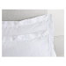 Súprava 2 bielych obliečok na vankúš z bavlneného saténu Bianca Oxford, 50 x 75 cm