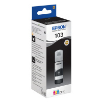 EPSON ORIGINAL INK C13T00S14A, 103, BLACK, 65ML, EPSON ECOTANK