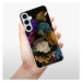 Odolné silikónové puzdro iSaprio - Dark Flowers - Samsung Galaxy S23 FE
