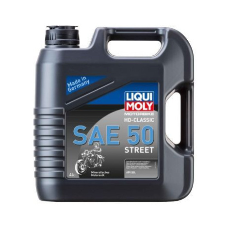 LIQUI MOLY Motorový olej Motorbike HD-Classic SAE 50 Street, 1230, 4L