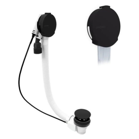 Vaňový automat Polysan Marble čierna ABS/mosadz 11052.21