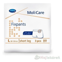 MoliCare Fixpants short leg L fixačné nohavičky (80-120cm) 3ks