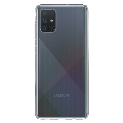 Samsung Galaxy A71 SM-A715F, silikónové puzdro, Uniq Glase, priehľadné