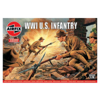 Classic Kit VINTAGE figurky A00729V - WW1 U.S Infantry??? (1:76)