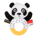 CANPOL BABIES BabiesBoo Senzorická hračka Panda s kúskadlom a chrastiacim zvukom