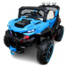 mamido  Elektrické autíčko Buggy X9 s modrým dizajnom a sedačkou z eko-kože