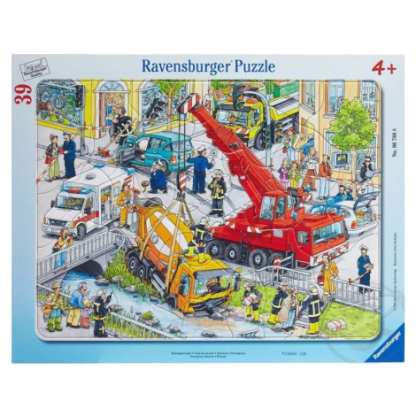 Ravensburger Puzzle Záchranné nasadenie 39 dielikov