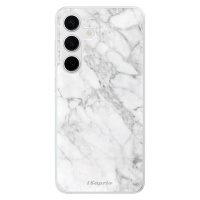 Odolné silikónové puzdro iSaprio - SilverMarble 14 - Samsung Galaxy S24