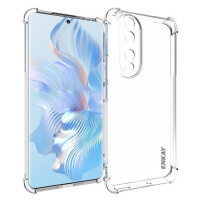 Huawei Honor 90, silikónové puzdro, stredne odolné proti nárazu, bublinková päta, Enkay, priehľa