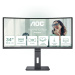 AOC MT VA LCD WLED 34" CU34P3CV - VA panel, 3440x1440, HDMI, DP, USB-C, 4xUSB 3.2, repro, vysk. 