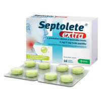 SEPTOLETE Extra príchuť citrón a bazový kvet 3 mg/1 mg 16 pastiliek