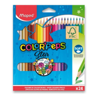 Pastelky Maped Color'Peps - 24 farieb