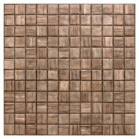 Sklenená mozaika Mosavit Forest roble 30x30 cm mat FORESTRO