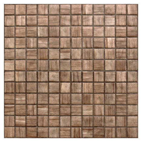 Sklenená mozaika Mosavit Forest roble 30x30 cm mat FORESTRO