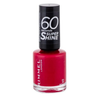 RIMMEL LONDON 60 Seconds lak na nehty Super Shine 312 Be Red-y 8 ml