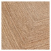 Jutový koberec v prírodnej farbe 200x300 cm Alfombra - Kave Home