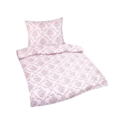 Bellatex, bavlnené - 140 × 200, 70 × 90 cm - ružový sen