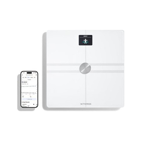 Withings Body Comp Complete Body Analysis Wi-Fi Scale – White