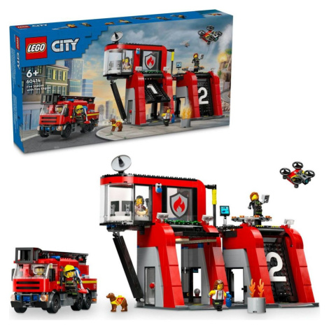 LEGO® City 60414 Hasičská stanica s hasičským vozidlom