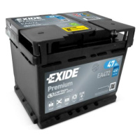 EXIDE Premium 47Ah Autobatéria 12V , 450A , EA472