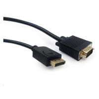 GEMBIRD CABLEXPERT Kábel DisplayPort na VGA, M/M, 1,8 m